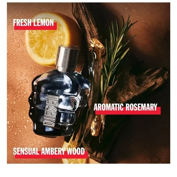 Diesel Only The Brave, Eau de Toilette for Men 4.2 oz, - Picture 6 of 8